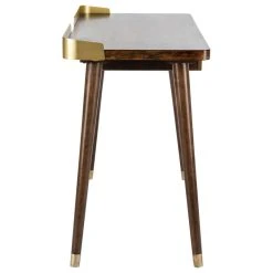 Safavieh Parker Drawer Desk, Walnut, Gold 10 Safavieh Parker Drawer Desk, Walnut, Gold -Boraam Industries Shop a68147170c12df46 6303 w800 h800 b1 p0