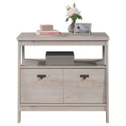 Sauder Trestle Engineered Wood Lateral File Cabinet In Chalked Chestnut Finish -Boraam Industries Shop a7b16da001286f05 3803 w800 h800 b1 p0