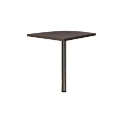 Coaster Home Furnishings Coaster Cappuccino Corner Table In Cappuccino Finish 800893