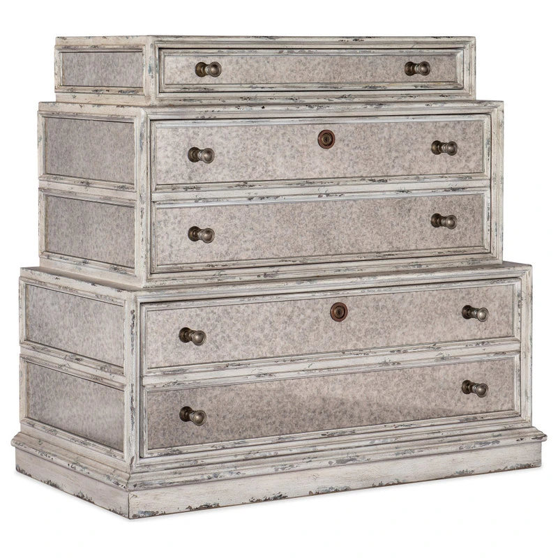 Hooker Furniture Mirrored Lateral File 3 Hooker Furniture Mirrored Lateral File
