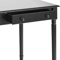 SEI Furniture Richter Writing 2-Drawer Desk, Satin Black -Boraam Industries Shop aad142cb07ab7e95 3534 w800 h800 b0 p0