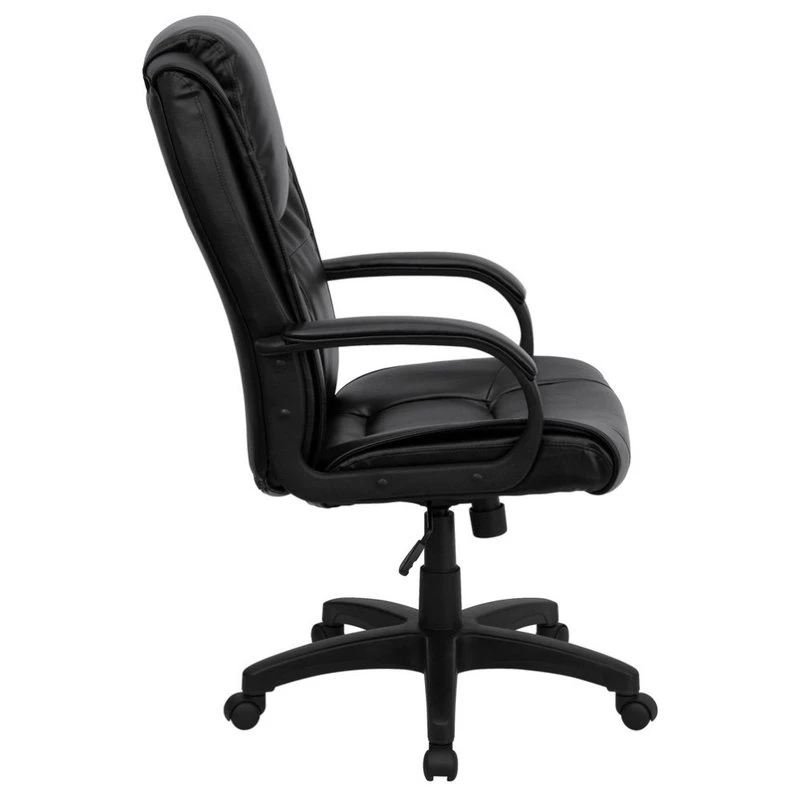 Flash Furniture Black Executive Swivel Office Chair GO-5301BSPEC-CH-BK-LEA-GG 4 Flash Furniture Black Executive Swivel Office Chair GO-5301BSPEC-CH-BK-LEA-GG - Image 2