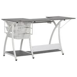 SD Studio Designs Pro Stitch Sewing, Hobby, Computer Table - White, Concrete -Boraam Industries Shop ae41f81401018070 2097 w800 h800 b1 p0