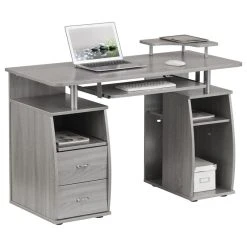 Rta Products- L Techni Mobili Complete Computer Workstation Desk With Storage, Grey 20 Rta Products- L Techni Mobili Complete Computer Workstation Desk With Storage, Grey -Boraam Industries Shop af51433e0f072706 2914 w800 h800 b1 p0