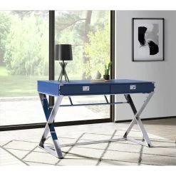 Picket House Evie Desk, Glossy Blue 10 Picket House Evie Desk, Glossy Blue -Boraam Industries Shop b08192f10f88f7ee 0563 w800 h800 b0 p0