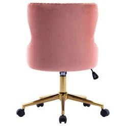 Duhome Elegant Lifestyle Nailhead Trim Velvet Home Office Chair, Pink -Boraam Industries Shop b0e1aea1005301b3 7911 w800 h800 b1 p0