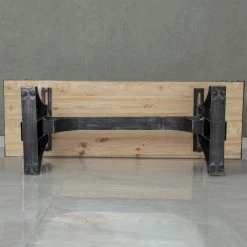 HOMARY Industrial Office Desk Executive Desk With Solid Wood Top Bridge Base, Large -Boraam Industries Shop b201a257005b0b60 5951 w800 h800 b0 p0