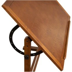 Studio Designs Elegant Distressed Vintage Drafting Table, Rustic Oak, 42"x30" -Boraam Industries Shop b4b152d0072114ec 4926 w800 h800 b1 p0