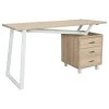 Rta Products- L Modern Design Computer Desk With Storage, Sand