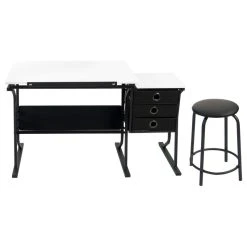 Studio Designs Eclipse 3-Piece Center, Black And White