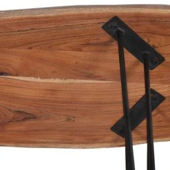 Bolton Furniture, Inc. Hairpin Natural Live Edge Wood, Metal 48" Media Console Table, Natural 14 Bolton Furniture, Inc. Hairpin Natural Live Edge Wood, Metal 48" Media Console Table, Natural -Boraam Industries Shop b50178cb01f436a1 7483 w800 h800 b0 p0