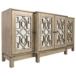 Boraam Industries Shop 32 Jofran Casa Bella 70" Mirrored Console- Vintage Silver