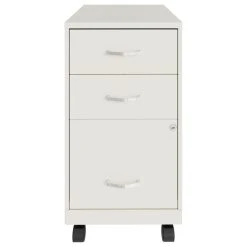 Hirsh Industries LLC Space Solutions 18in 3 Drawer Metal Mobile Cabinet Ball Bearing Slide White 11 Hirsh Industries LLC Space Solutions 18in 3 Drawer Metal Mobile Cabinet Ball Bearing Slide White -Boraam Industries Shop b851d5aa0ffa93a7 5909 w800 h800 b1 p0