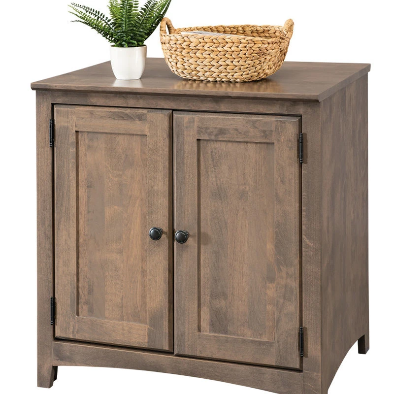 Coder Crossing 2 Door Cabinet, Sandy Gray 3 Coder Crossing 2 Door Cabinet, Sandy Gray