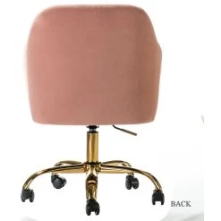 Karat Home Swivel Task Chair With Tufted Back, Pink -Boraam Industries Shop b9416b380059238d 1475 w800 h800 b1 p0