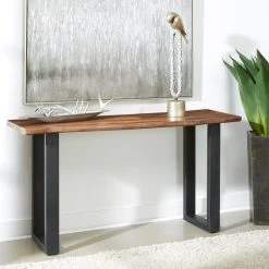 Coast To Coast Imports, LLC Brownstone II Nut Brown Console Table -Boraam Industries Shop b99137180e9e2af0 6482 w800 h800 b0 p0