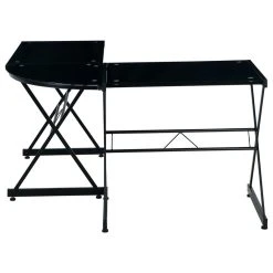 Rta Products- L Techni Mobili L-Shaped Glass Computer Desk, Black -Boraam Industries Shop b991513100c274b1 0445 w800 h800 b1 p0