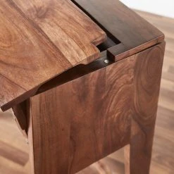 M Mod-Arte Origami Hardwood Secretary Desk, Dark Walnut -Boraam Industries Shop bc01af990154ac95 7584 w800 h800 b0 p0