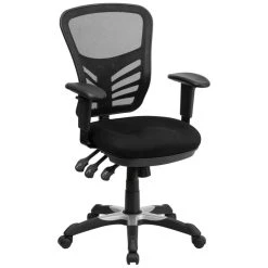 Flash Furniture Black Mesh Chair HL-0001-GG