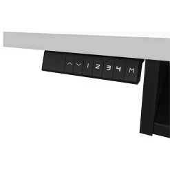 Bestar Pro-Vega L Shaped Adjustable Standing Desk In White And Black 9 Bestar Pro-Vega L Shaped Adjustable Standing Desk In White And Black -Boraam Industries Shop bde1e2520e55d4a4 0438 w800 h800 b1 p0