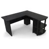 Ryan Rove Kristen Corner L-Shaped Computer Desk, Black -Boraam Industries Shop be61533208d4666e 9079 w800 h800 b1 p0