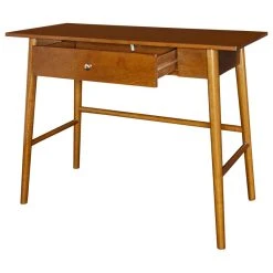 Linon Home Decor Products Linon Charlotte Desk With Walnut Finish CG135BIR01U -Boraam Industries Shop bf41ee780da3a73c 7153 w800 h800 b1 p0