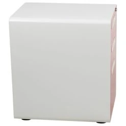 Offex 3-Drawer Filing Cabinet With Letter/Legal Drawer, White With Red Faceplate -Boraam Industries Shop c2b169520eb024ae 9618 w800 h800 b1 p0