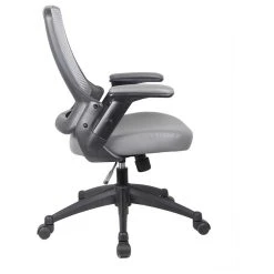 Rta Products- L Mid-Back Mesh Task Office Chair With Flip Up Arms, Gray -Boraam Industries Shop c2c14a5208e51297 1598 w800 h800 b1 p0