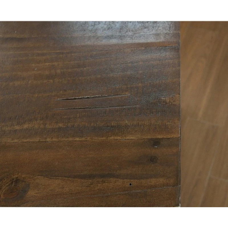 Crafters And Weavers Greenview Rustic Industrial Modern 60" Desk, White 5 Crafters And Weavers Greenview Rustic Industrial Modern 60" Desk, White - Image 3