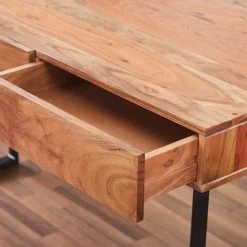OakIdea Glide Office Desk, Natural -Boraam Industries Shop c3a15ac20092bf4c 0284 w800 h800 b0 p0