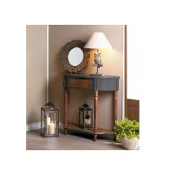 Accent Plus Vintage-Look Half-Moon Wood Hall Table 7 Accent Plus Vintage-Look Half-Moon Wood Hall Table -Boraam Industries Shop c3d1dc980b338dbc 5141 w800 h800 b0 p0