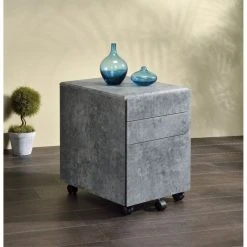 Ergode File Cabinet Faux Concrete And Silver -Boraam Industries Shop c591f4dc0131eeef 9148 w800 h800 b0 p0