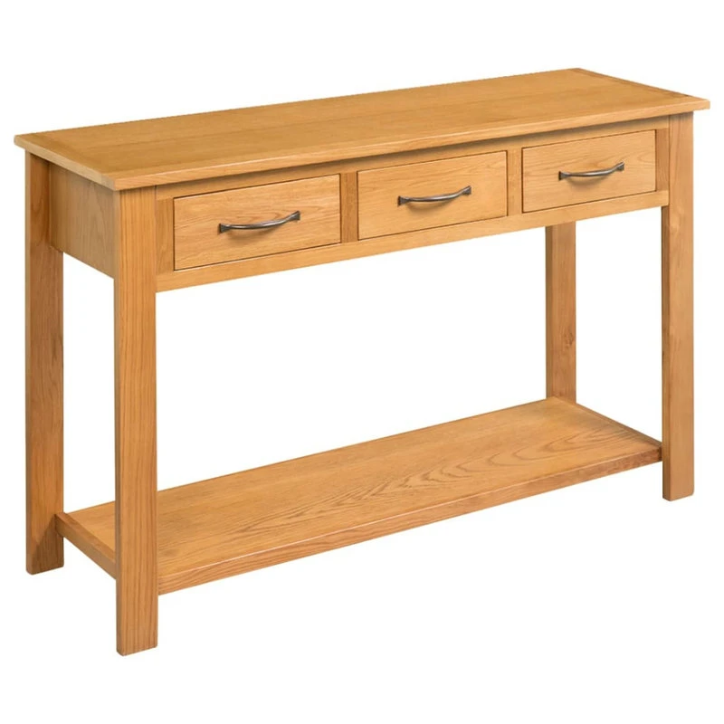 Vida XL International B.V. VidaXL Solid Oak Wood Console Table Entryway Table Accent Table Hallway Home 3 Vida XL International B.V. VidaXL Solid Oak Wood Console Table Entryway Table Accent Table Hallway Home