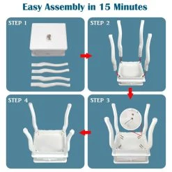 Home Garden Collections White Wood Nightstand Queen Anne Style Mid Century Console Table 16 Home Garden Collections White Wood Nightstand Queen Anne Style Mid Century Console Table -Boraam Industries Shop c6816c760140dfbb 3887 w800 h800 b1 p0