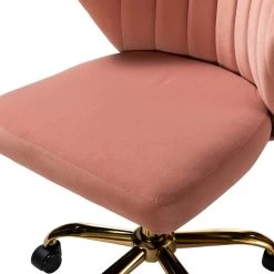 Karat Home Swivel Task Chair With Tufted Back, Pink -Boraam Industries Shop c6c1387f00592352 1404 w800 h800 b0 p0