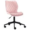 Duhome Elegant Lifestyle Diamond Stitched Black Base Velvet Office Chair, Pink 1 Duhome Elegant Lifestyle Diamond Stitched Black Base Velvet Office Chair, Pink -Boraam Industries Shop c78199310041959c 8616 w800 h800 b1 p0