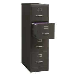Hirsh Industries LLC Hirsh 26.5-in Deep 4 Drawer Letter Width Metal Vertical File Cabinet Charcoal -Boraam Industries Shop c95180c10eb63592 9504 w800 h800 b1 p0