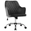 Duhome Elegant Lifestyle Mid-Century Diamond Quilted Desk Chair, Dark Grey With Silver Base -Boraam Industries Shop c9f18f9b006ebd20 4677 w800 h800 b1 p0