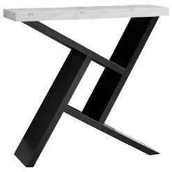 Monarch Specialties Accent Table, Console, Entryway, Narrow, Sofa, Bedroom, Laminate, Grey