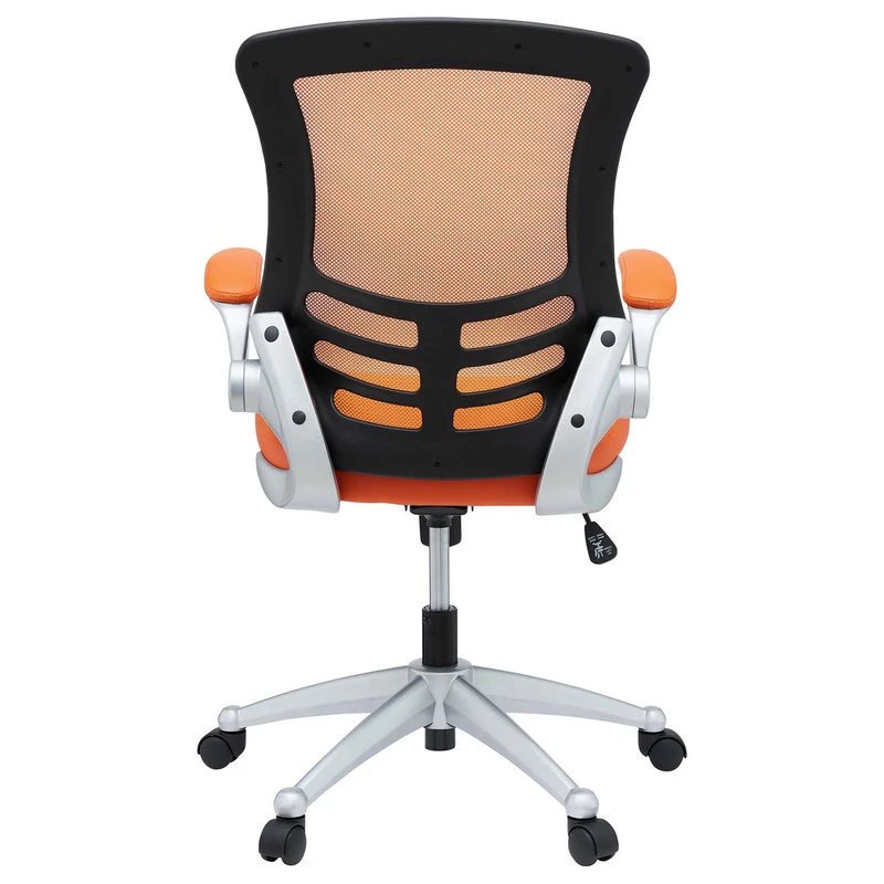 LexMod Attainment Mesh Office Chair, Orange 7 LexMod Attainment Mesh Office Chair, Orange - Image 5