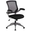 Flash Furniture Mid-Back Black Mesh Swivel Task Chair With Gray Frame And Flip-Up Arms -Boraam Industries Shop cab16d6408d028b8 3971 w800 h800 b1 p0
