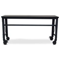 Duramax Rolling Industrial Desk With Wooden Top 72 Inches X 24 Inches -Boraam Industries Shop cb0159960f061024 9893 w800 h800 b1 p0