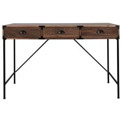 AGH Deco Brunei 3-Drawer Writing Desk, Walnut Wood Grain, 47" 9 AGH Deco Brunei 3-Drawer Writing Desk, Walnut Wood Grain, 47" -Boraam Industries Shop cb2136a90d3f9dc8 1673 w800 h800 b1 p0