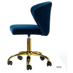Karat Home Swivel Task Chair With Tufted Back, Navy 13 Karat Home Swivel Task Chair With Tufted Back, Navy -Boraam Industries Shop cb71fff8005923b1 1374 w800 h800 b1 p0