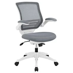 LexMod Edge Mid Back White Base Office Chair, Gray 21 LexMod Edge Mid Back White Base Office Chair, Gray -Boraam Industries Shop ce9172aa00cd3241 0395 w800 h800 b1 p0