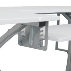 SD Studio Designs Pro Stitch Sewing, Hobby, Computer Table - Silver, White -Boraam Industries Shop ced19f3601017f55 2102 w800 h800 b0 p0