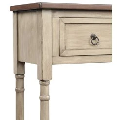 FLINT GARDEN INC Console Table Sofa Table With Storage Console Tables, Antique Grey -Boraam Industries Shop cf9166150e8580c8 1002 w800 h800 b1 p0