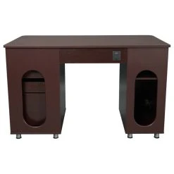 Rta Products- L Techni Mobili Complete Workstation Computer Desk With Storage, Chocolate -Boraam Industries Shop cfe1c0b001ea6af8 8971 w800 h800 b1 p0