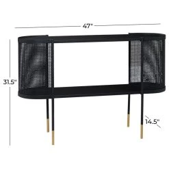 Brimfield & May Contemporary Black Metal Console Table 43309 9 Brimfield & May Contemporary Black Metal Console Table 43309 -Boraam Industries Shop d061d7680f57f482 6715 w800 h800 b1 p0