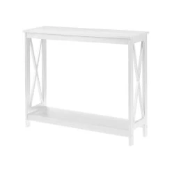 Convenience Concepts Oxford Console Table In White Wood Finish 8 Convenience Concepts Oxford Console Table In White Wood Finish -Boraam Industries Shop d1119a300ef57db3 3848 w800 h800 b1 p0